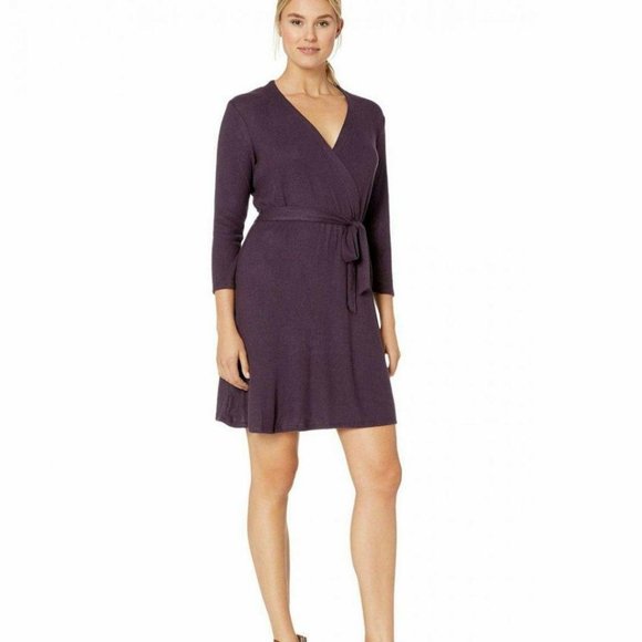 bobeau faux wrap dress